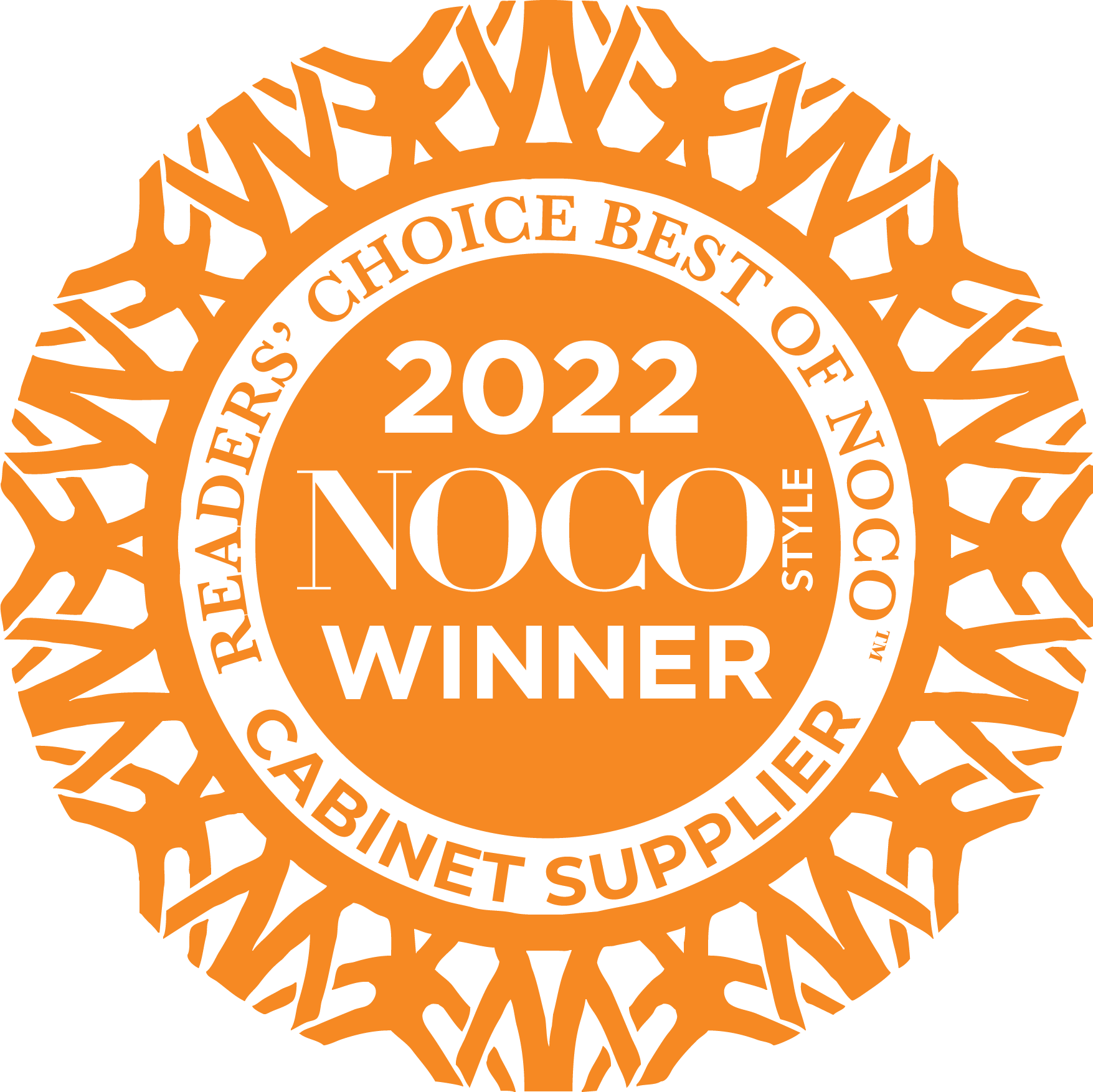 Best Cabinet Supplier in Northern Colorado - Winner 2022 - NOCO Style