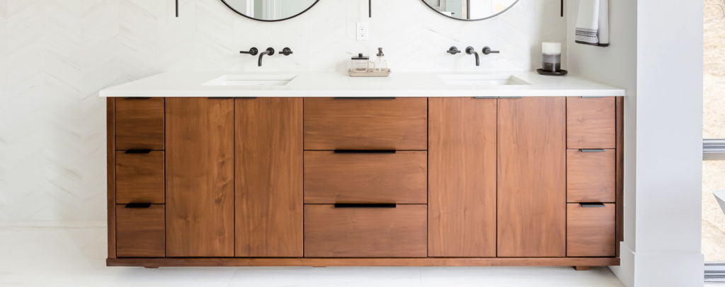 Custom Bathroom Cabinets in Colorado - Vanities, Storage & More