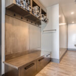 Custom Mudroom Cabinets - New Home in Greeley