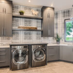 Laundry Room Cabinets - New Home in Greeley